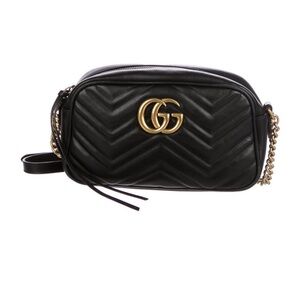 Black Gucci GG Marmont - Pristine Condition